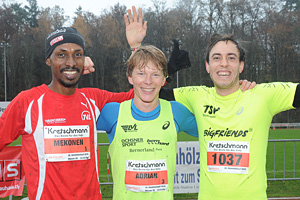 Spitzentrio Hauptlauf